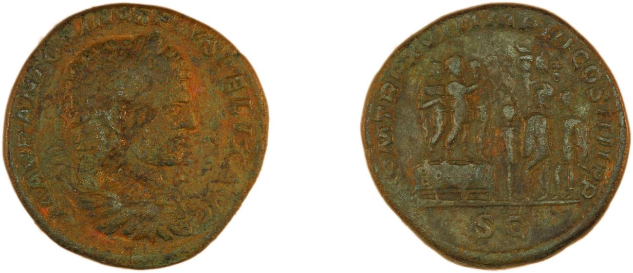 аверс RIC IV Caracalla 525C
