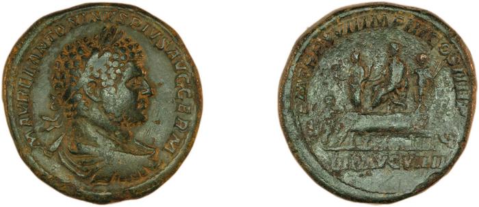 реверс RIC IV Caracalla 527