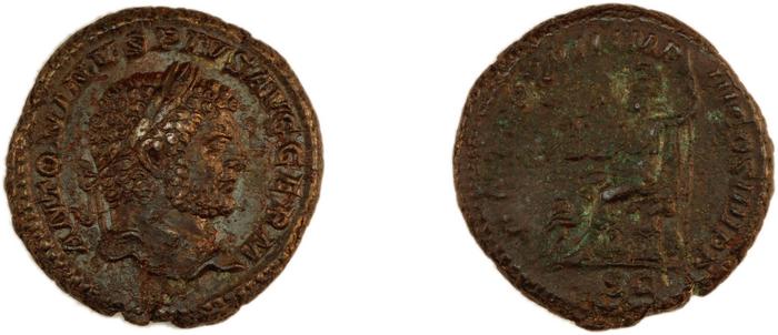реверс RIC IV Caracalla 533