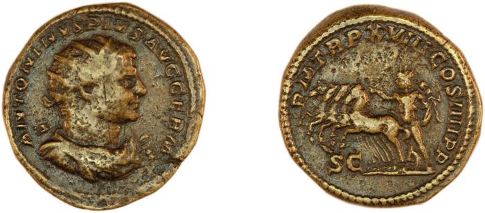 реверс RIC IV Caracalla 551