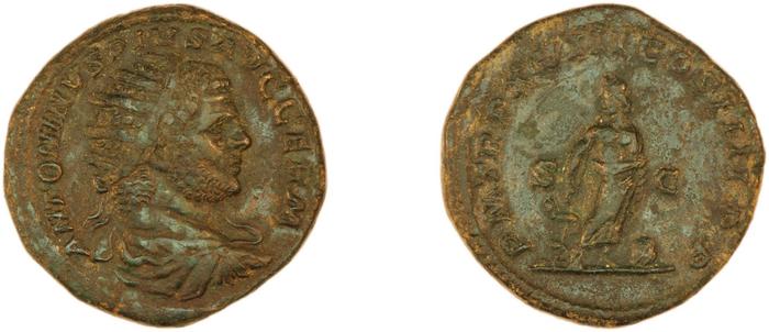 реверс RIC IV Caracalla 549A