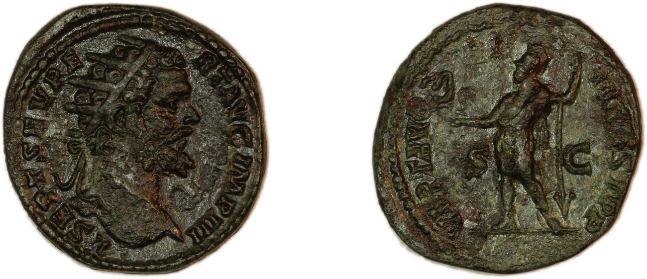 RIC IV Septimius Severus 674, аверс, bm