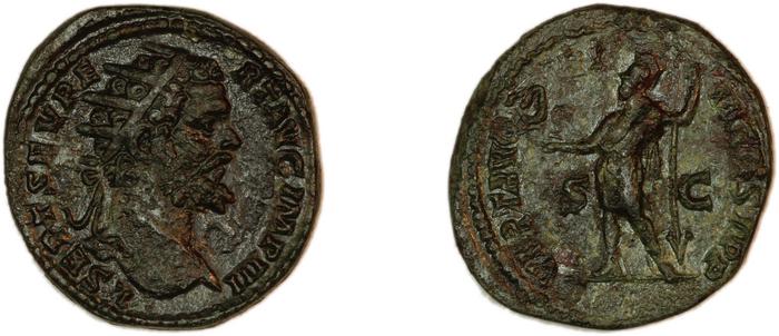 RIC IV Septimius Severus 674, реверс, bm