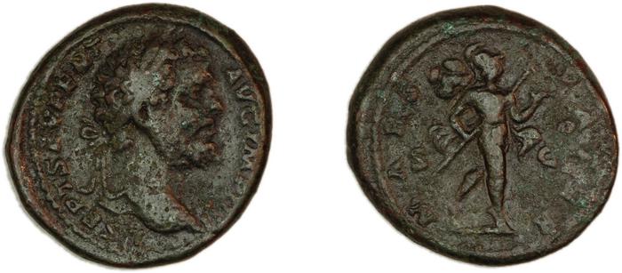 RIC IV Septimius Severus 683, реверс, bm