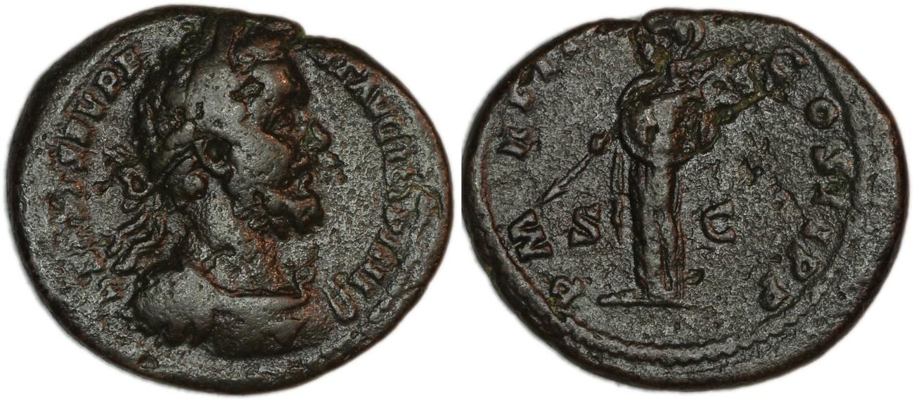 RIC IV Septimius Severus 685, аверс, bm