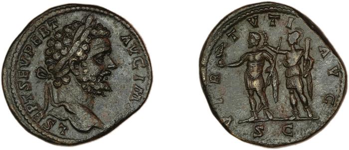 RIC IV Septimius Severus 693, реверс, bm