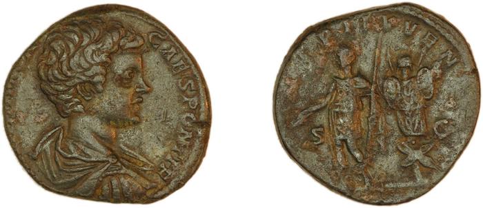 RIC IV Caracalla 398A, реверс, bm