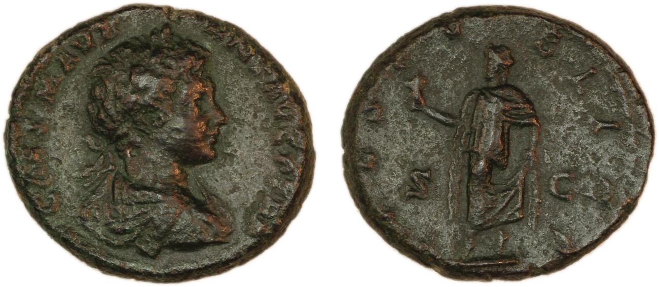 RIC IV Caracalla 406A, аверс, bm