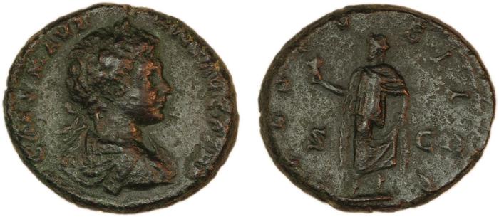 RIC IV Caracalla 406A, реверс, bm