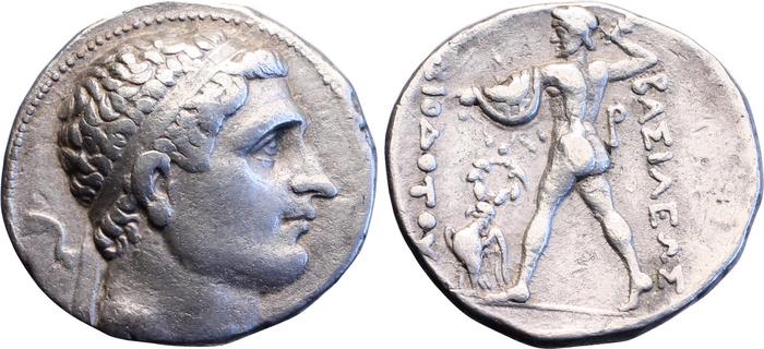 аверс Bactrian and Indo-Greek Coinage Diodotus I or Diodotus II 2.12