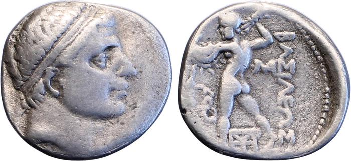 аверс Bactrian and Indo-Greek Coinage Diodotus I or Diodotus II 3.11