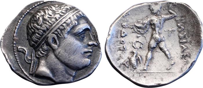 аверс Bactrian and Indo-Greek Coinage Diodotus I or Diodotus II 3.13