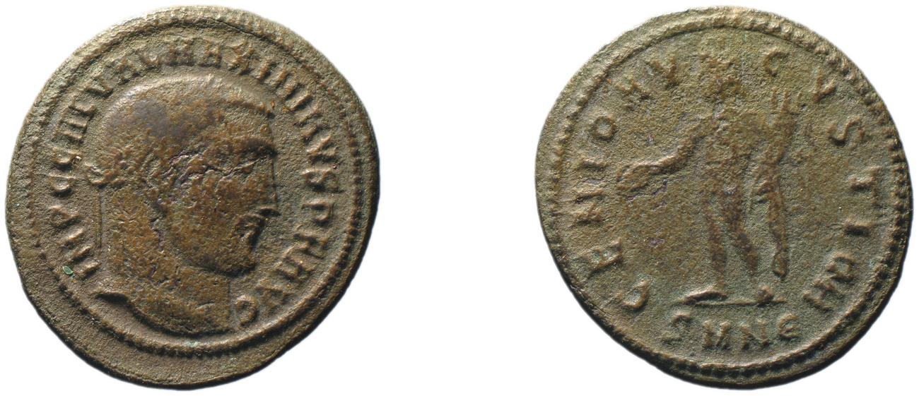 RIC VI Nicomedia 66c, аверс, bm