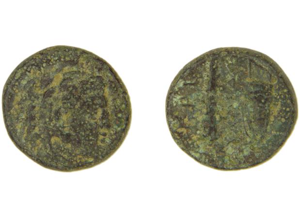 реверс Erythrae Kinns 1980 Period II.2, AE 5