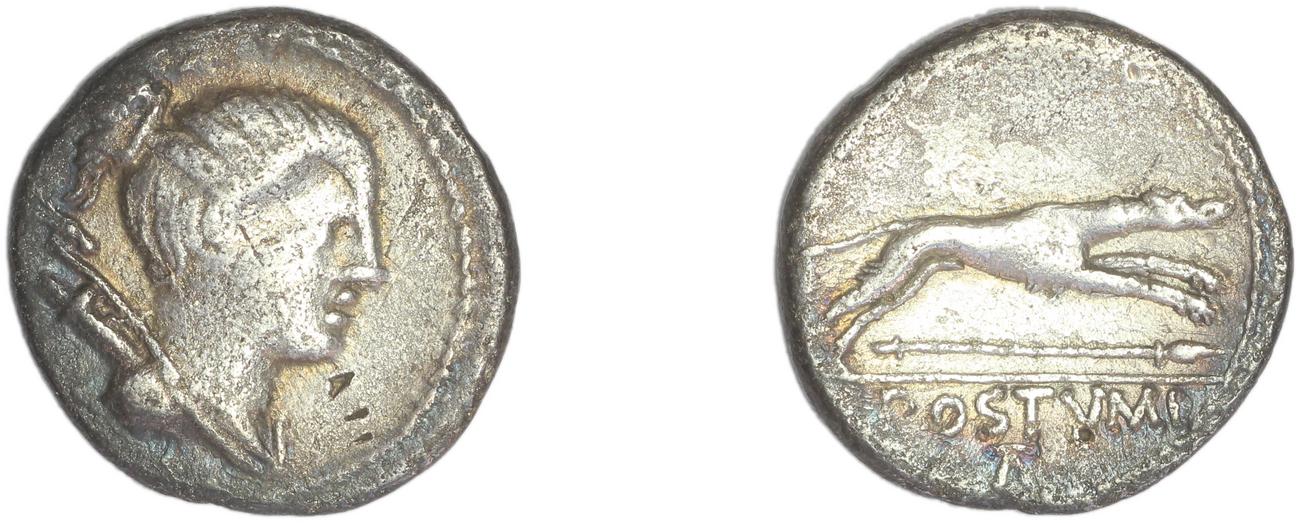 RRC 394/1a, аверс, bm