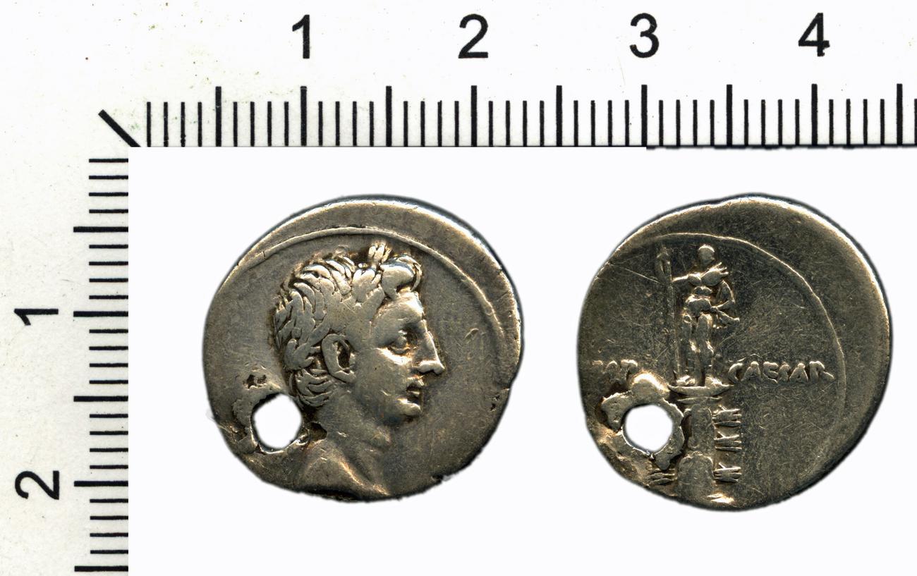 RIC I (second edition) Augustus 271, аверс, bm