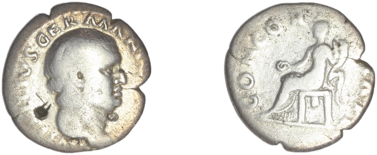 RIC I (second edition) Vitellius 66, аверс, bm