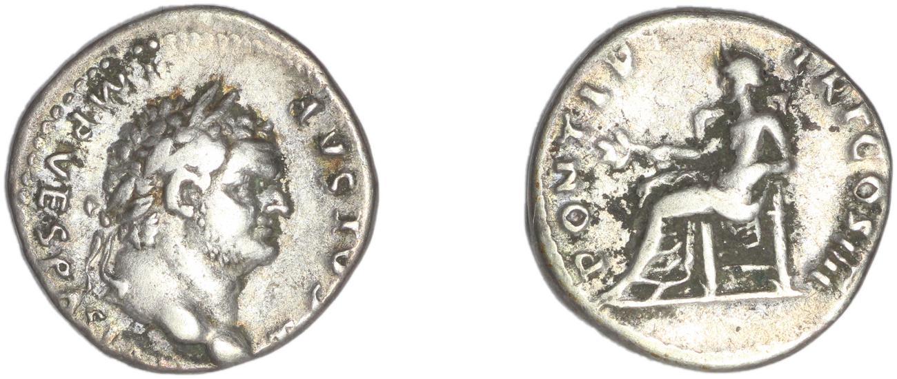 аверс RIC II, Part 1 (second edition) Vespasian 783