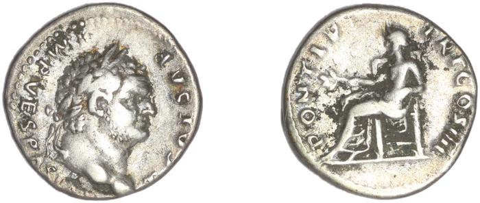 реверс RIC II, Part 1 (second edition) Vespasian 783