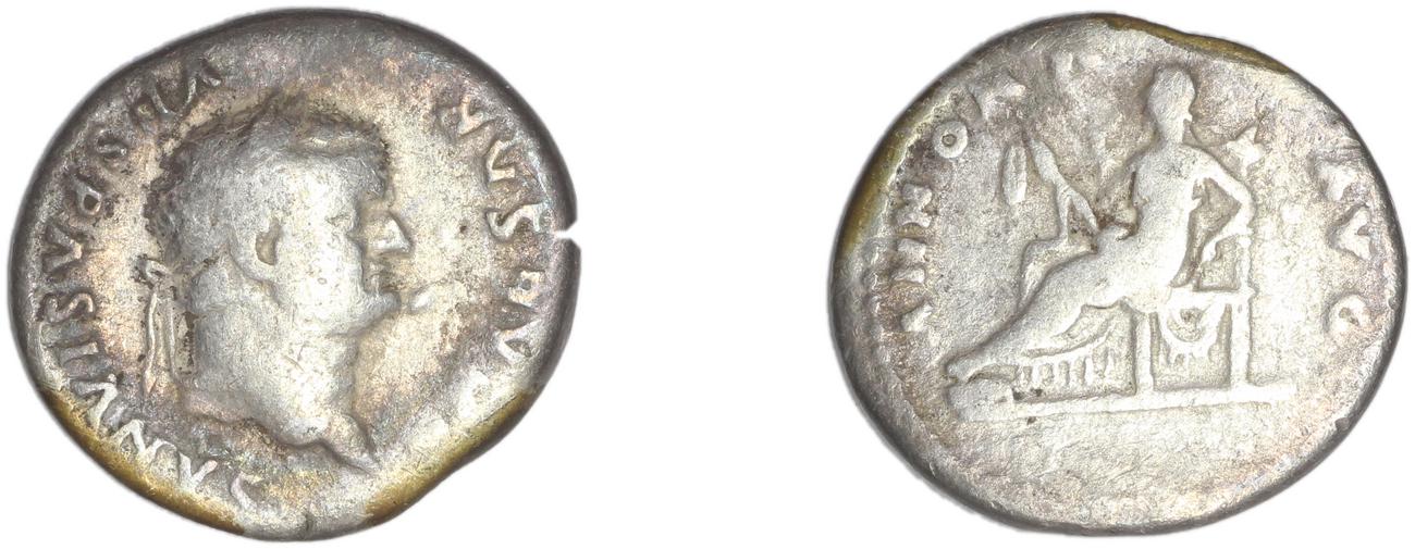RIC II, Part 1 (second edition) Vespasian 972, аверс, bm