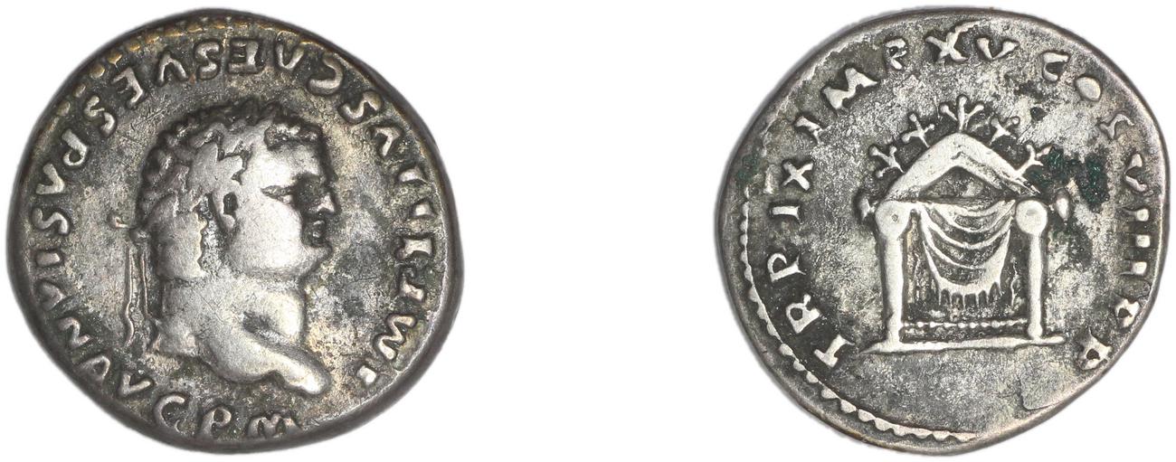 RIC II, Part 1 (second edition) Titus 124, аверс, bm