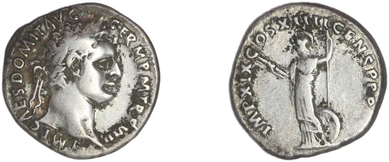 RIC II, Part 1 (second edition) Domitian 669, аверс, bm