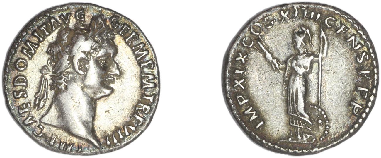 RIC II, Part 1 (second edition) Domitian 669, аверс, bm