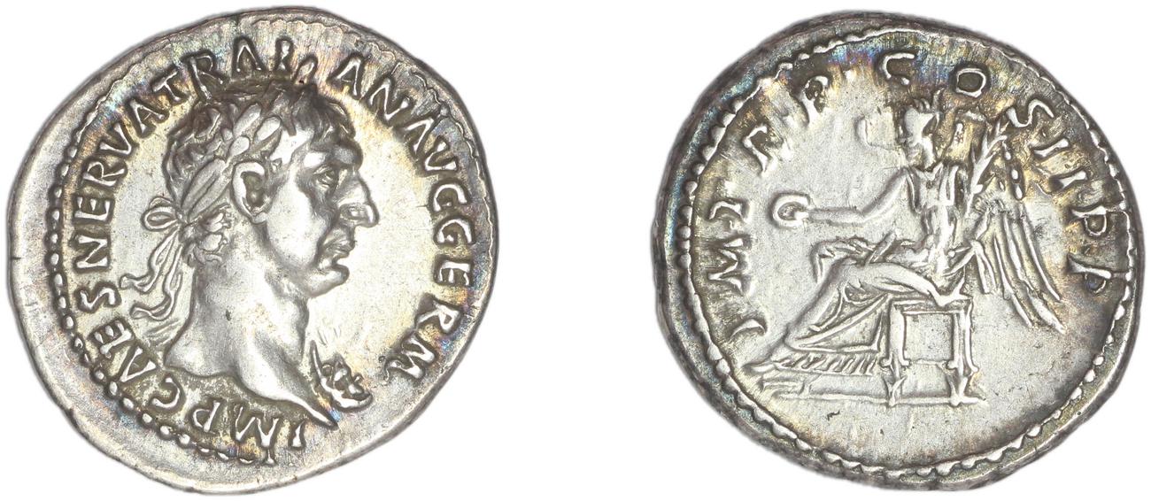 RIC II Trajan 10, аверс, bm