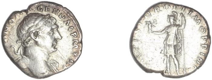 RIC II Trajan 115, реверс, bm