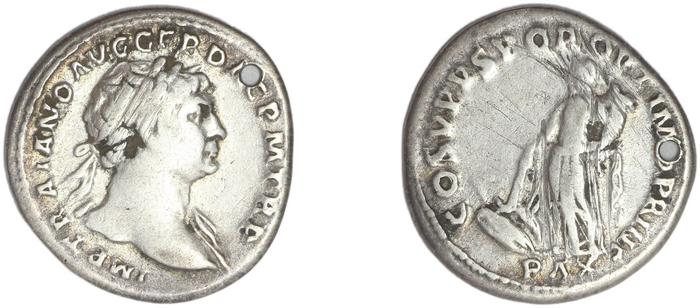 RIC II Trajan 102, реверс, bm