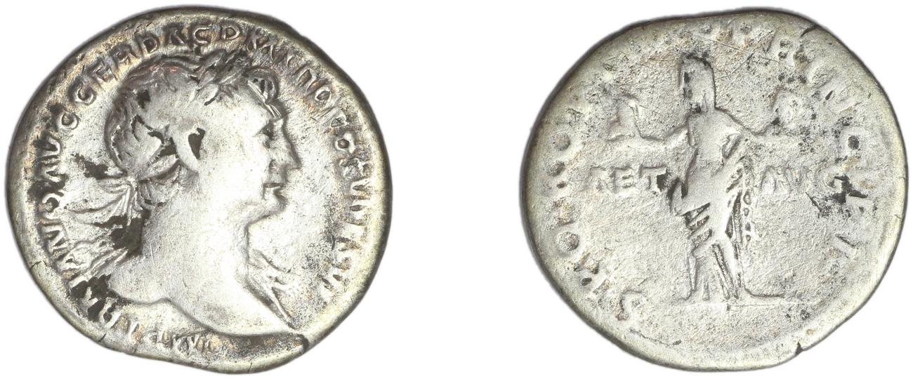 RIC II Trajan 229, аверс, bm