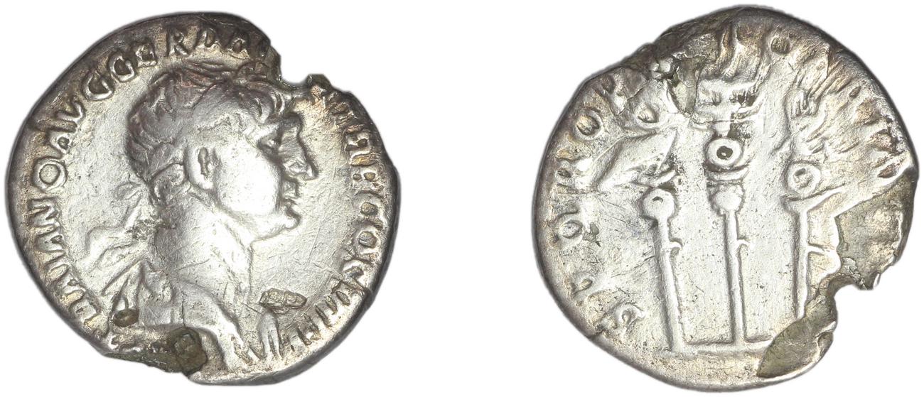 RIC II Trajan 294, аверс, bm