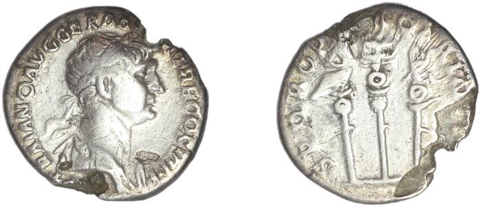 RIC II Trajan 294, реверс, bm