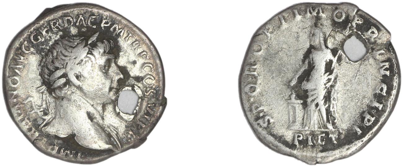 RIC II Trajan 262, аверс, bm