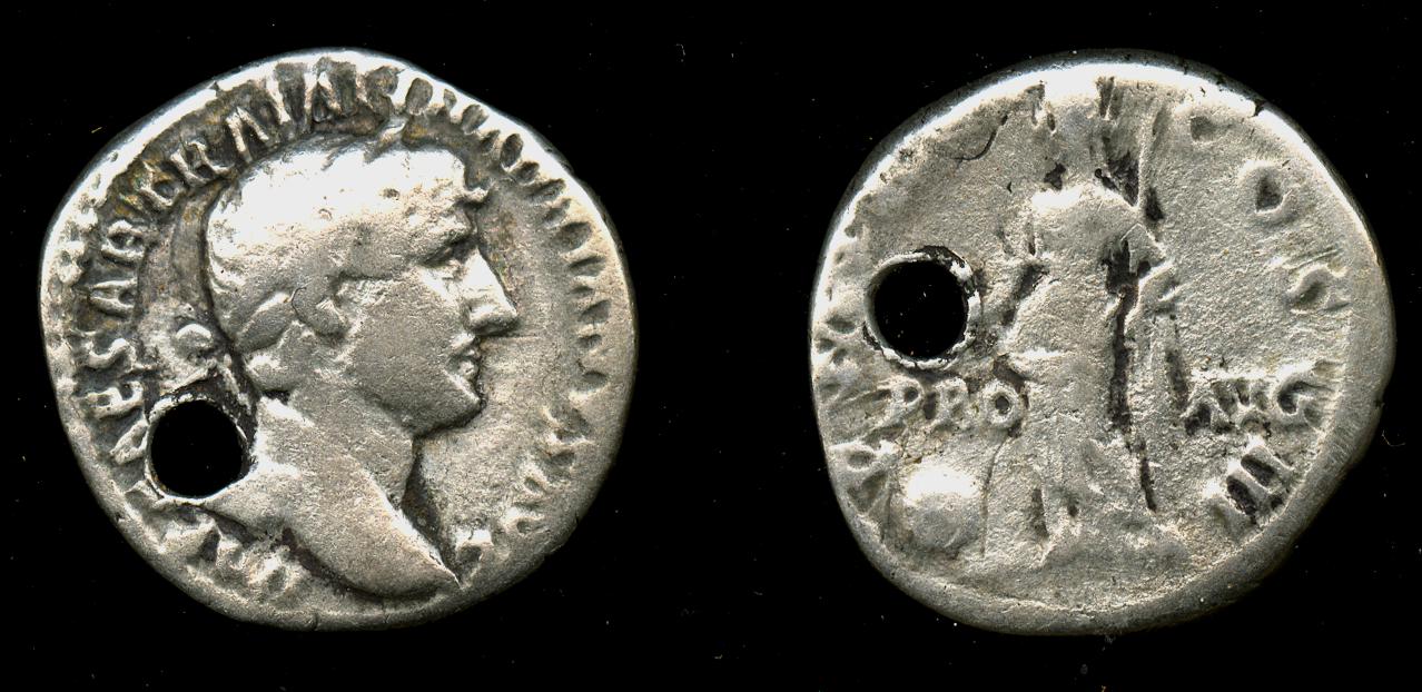 RIC II, Part 3 (second edition) Hadrian 556, аверс, bm
