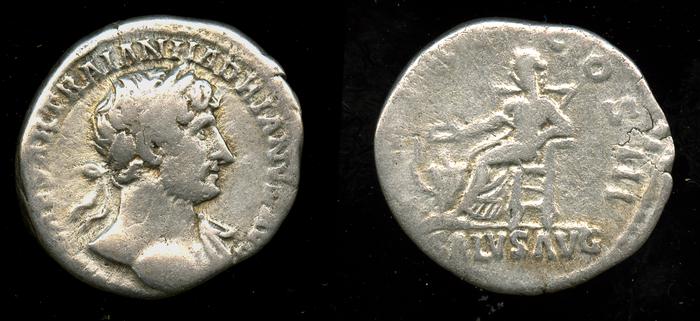 RIC II, Part 3 (second edition) Hadrian 198, реверс, bm