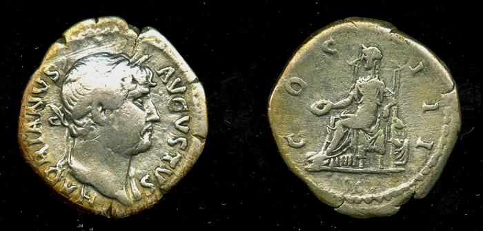 RIC II, Part 3 (second edition) Hadrian 716, реверс, bm
