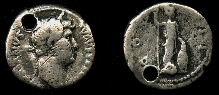 RIC II, Part 3 (second edition) Hadrian 943, реверс, bm