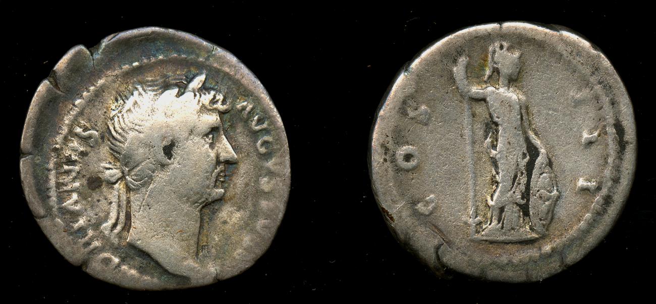 RIC II, Part 3 (second edition) Hadrian 943, аверс, bm