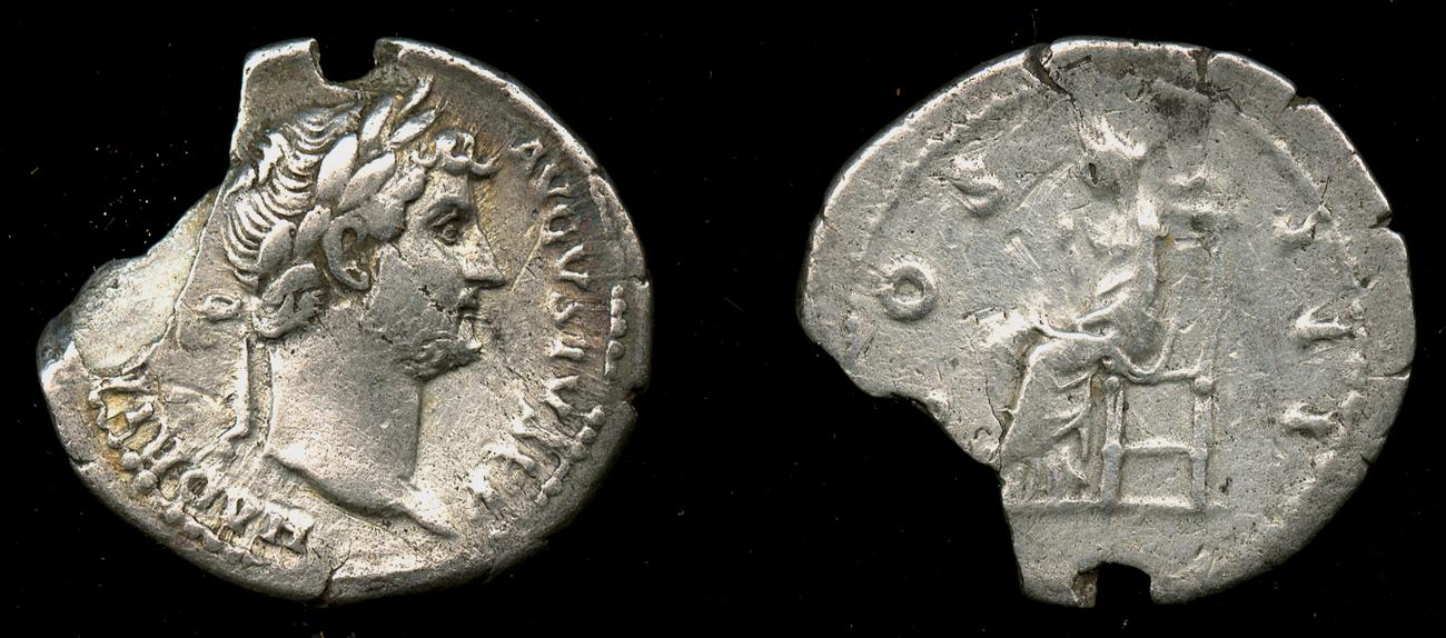 RIC II, Part 3 (second edition) Hadrian 914, аверс, bm