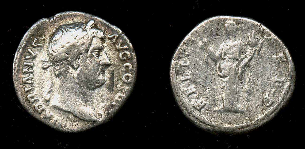 RIC II, Part 3 (second edition) Hadrian 2043, аверс, bm