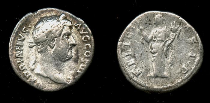 RIC II, Part 3 (second edition) Hadrian 2043, реверс, bm