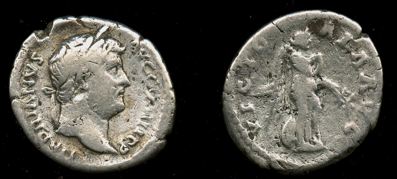 RIC II, Part 3 (second edition) Hadrian 2239, аверс, bm