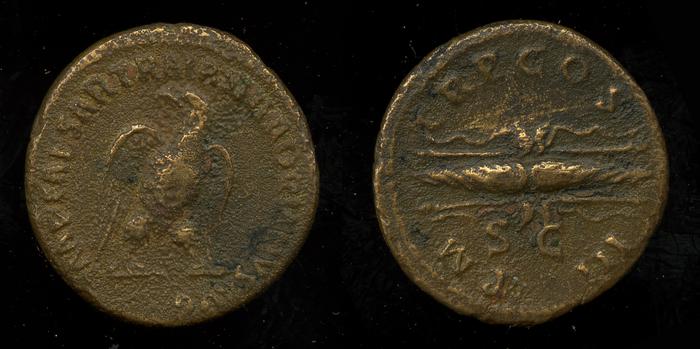 RIC II, Part 3 (second edition) Hadrian 624, реверс, bm