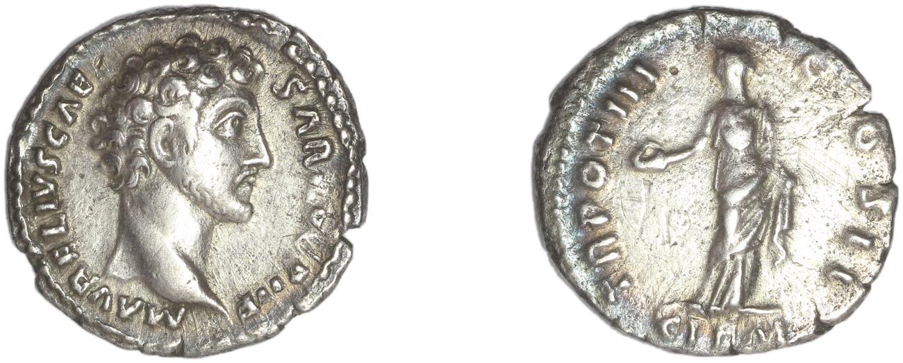 RIC III Antoninus Pius 448D, аверс, bm