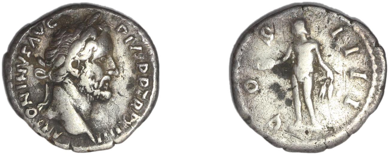 RIC III Antoninus Pius 196, аверс, bm
