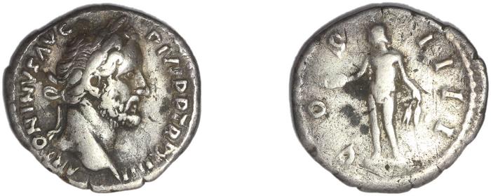 RIC III Antoninus Pius 196, реверс, bm