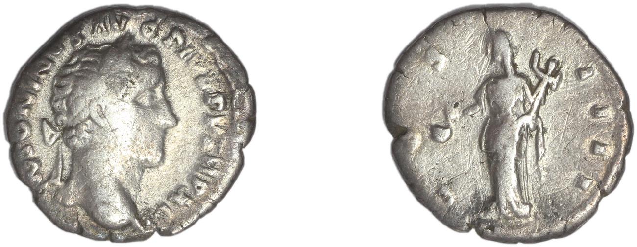 RIC III Antoninus Pius 203, аверс, bm