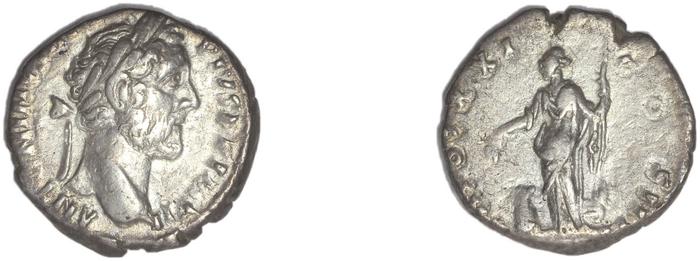 RIC III Antoninus Pius 274, реверс, bm