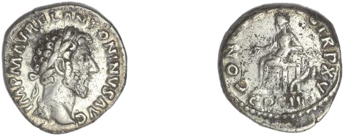 RIC III Marcus Aurelius 2, реверс, bm
